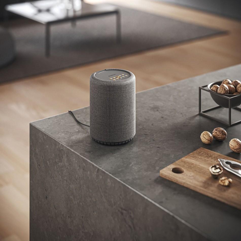 Audio Pro A10 MKII W, kompakt multiroom-højttaler med WiFi, mørkegrå stk