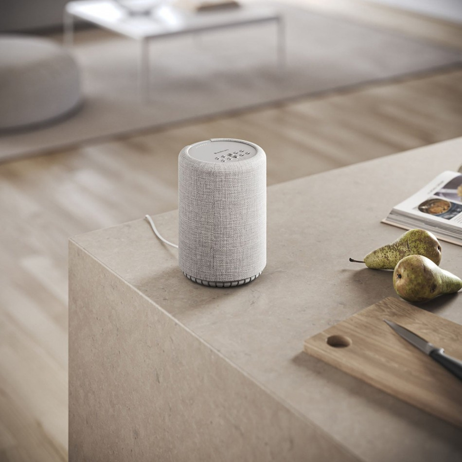 Audio Pro A10 MKII W, kompakt multiroom-højttaler med WiFi, lysegrå stk