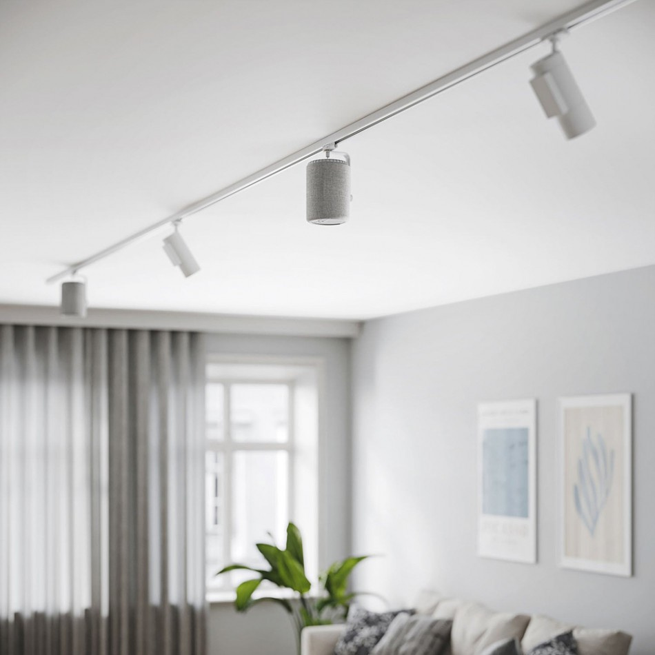 Audio Pro A10 MKII W, kompakt multiroom-højttaler med WiFi, lysegrå stk