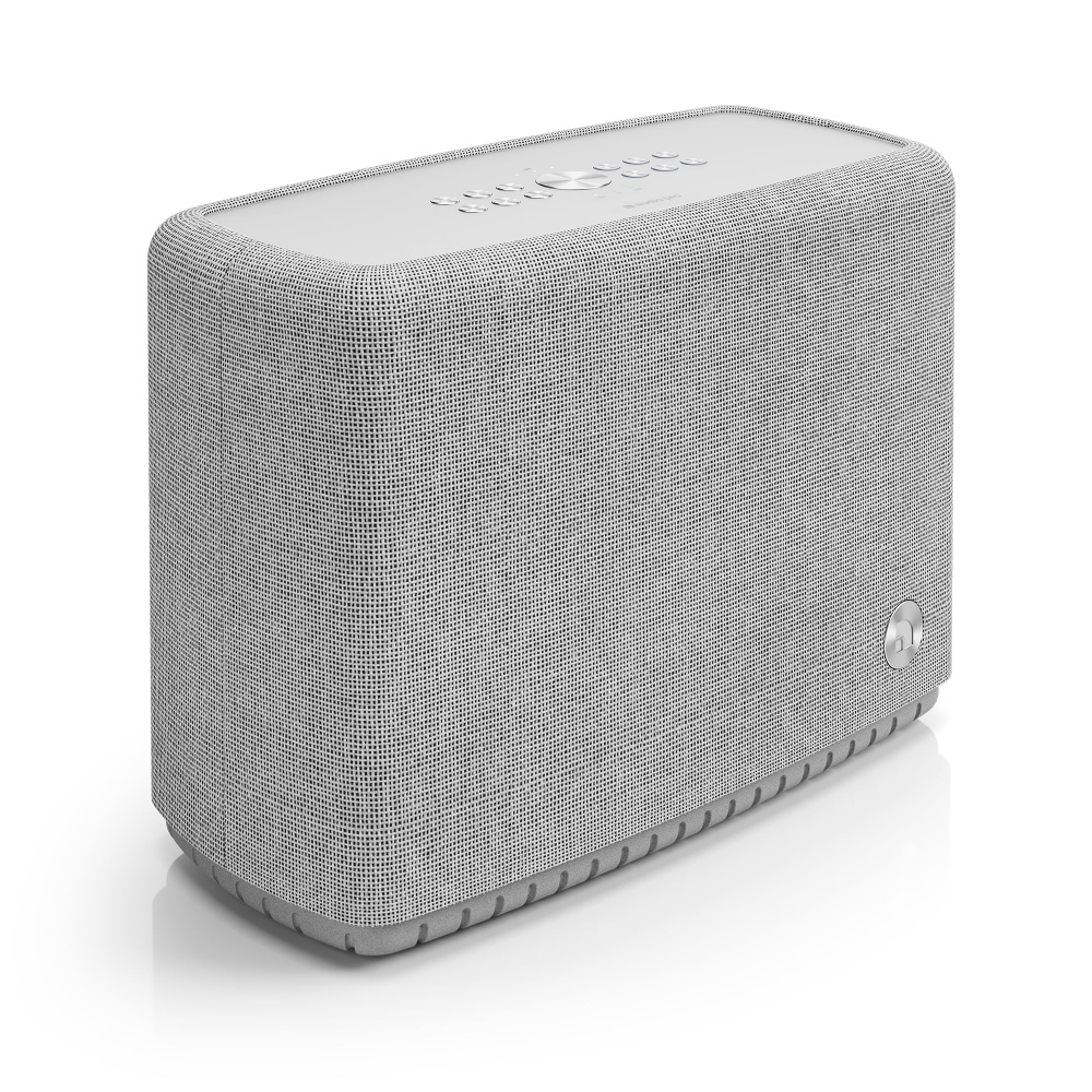 Audio Pro A15 WiFi- och Bluetooth-högtalare med AirPlay 2 & Chromecast, ljusgrå