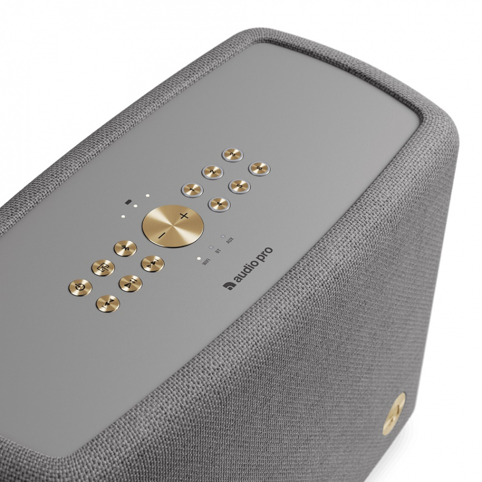 Audio Pro A15 W bærbar Wifi-højttaler, mørkegrå