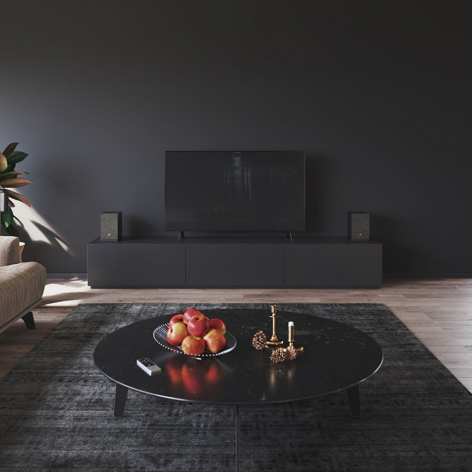 Audio Pro A28 stativhögtalare med wifi, svart par