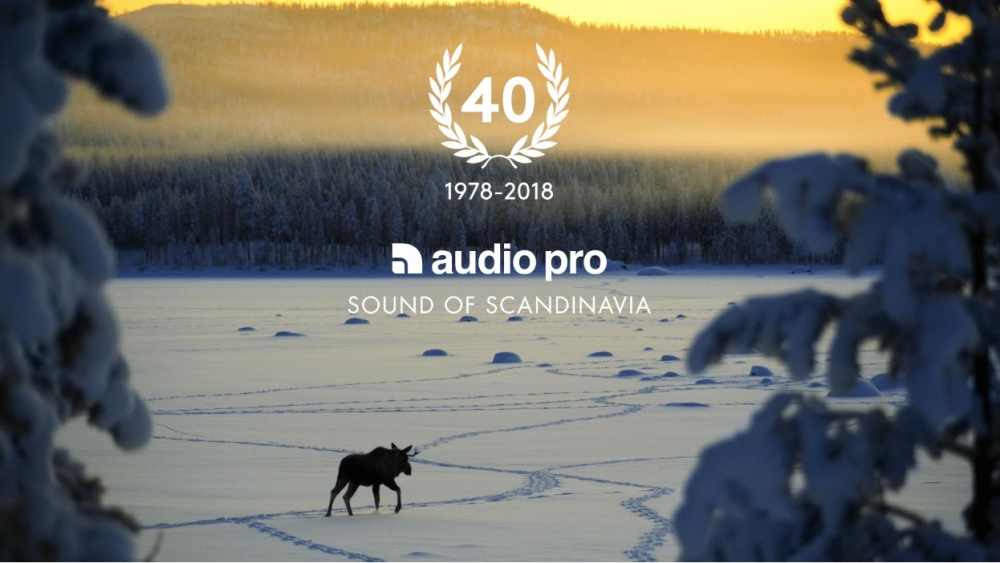 Audio Pro A36 golvhögtalare med Wifi & Bluetooth, svart par
