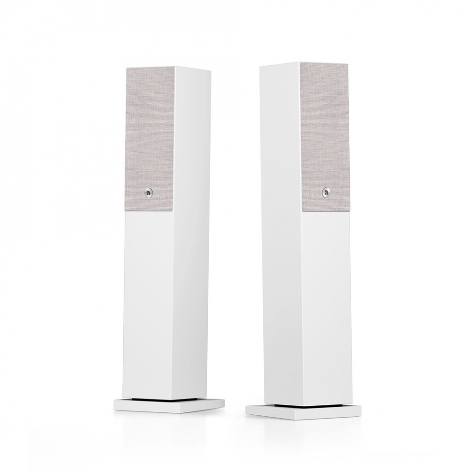 Audio Pro A38 W aktive gulvhøjttalere med Wi-Fi, hvid