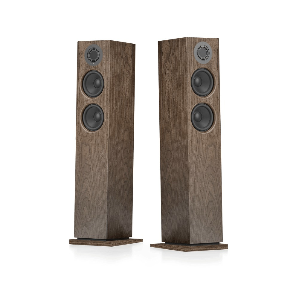 Audio Pro A48 W aktive højttalere med HDMI, valnød par