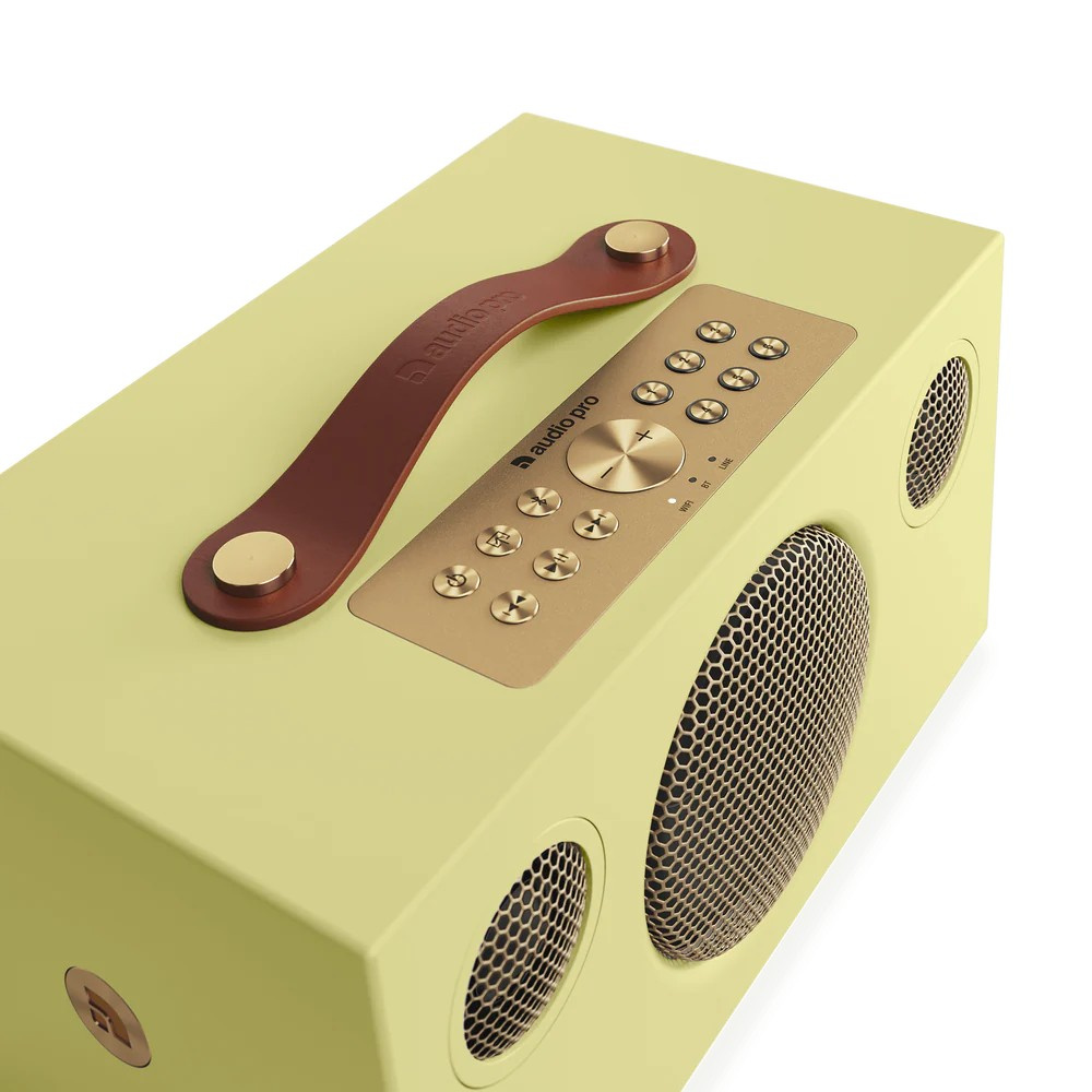 Audio Pro C5 MKII W, WiFi-højttaler, Classic Yellow