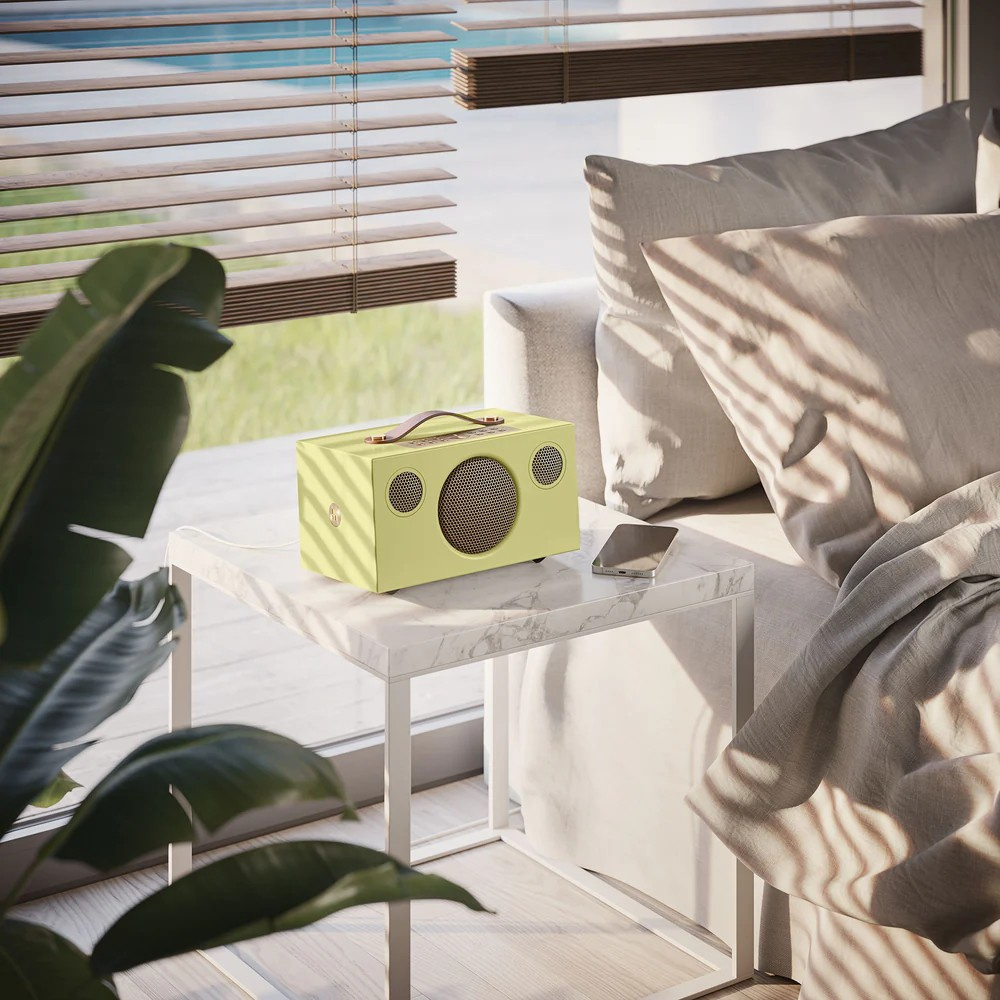 Audio Pro C5 MKII W, WiFi-højttaler, Classic Yellow