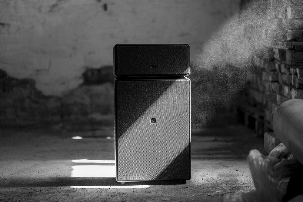 Audio Pro Drumfire II wifi-højttaler med Google Cast & AirPlay 2, sort