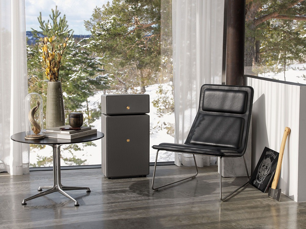 Audio Pro Drumfire II wifi-højttaler med Google Cast & AirPlay 2, grå