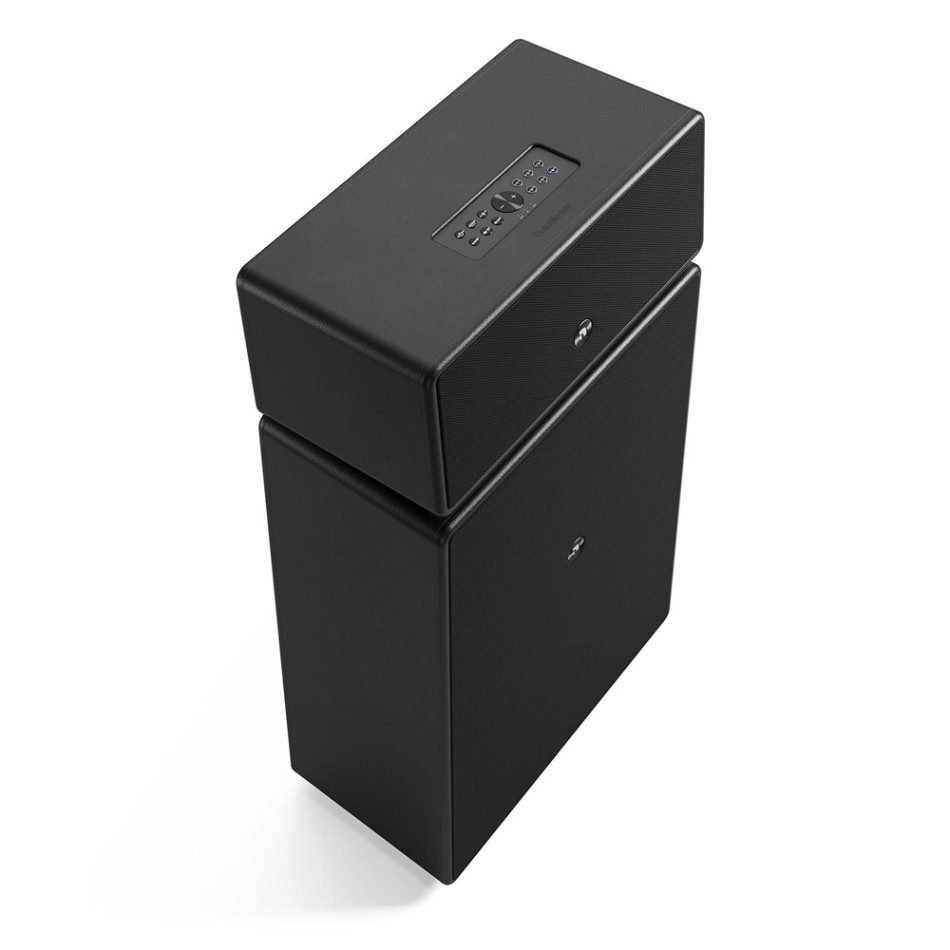 Audio Pro Drumfire II W Wi-Fi-højttaler med Google Cast & AirPlay 2, sort