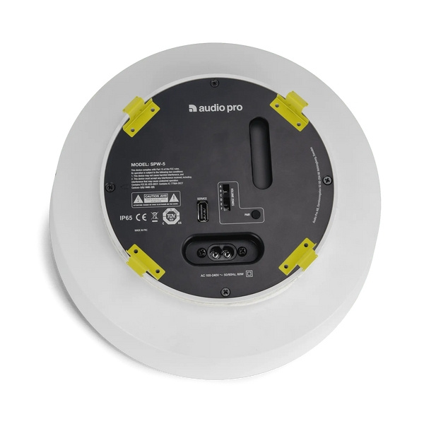 Audio Pro Business SPW-5, trådløs installationshøjttaler hvid