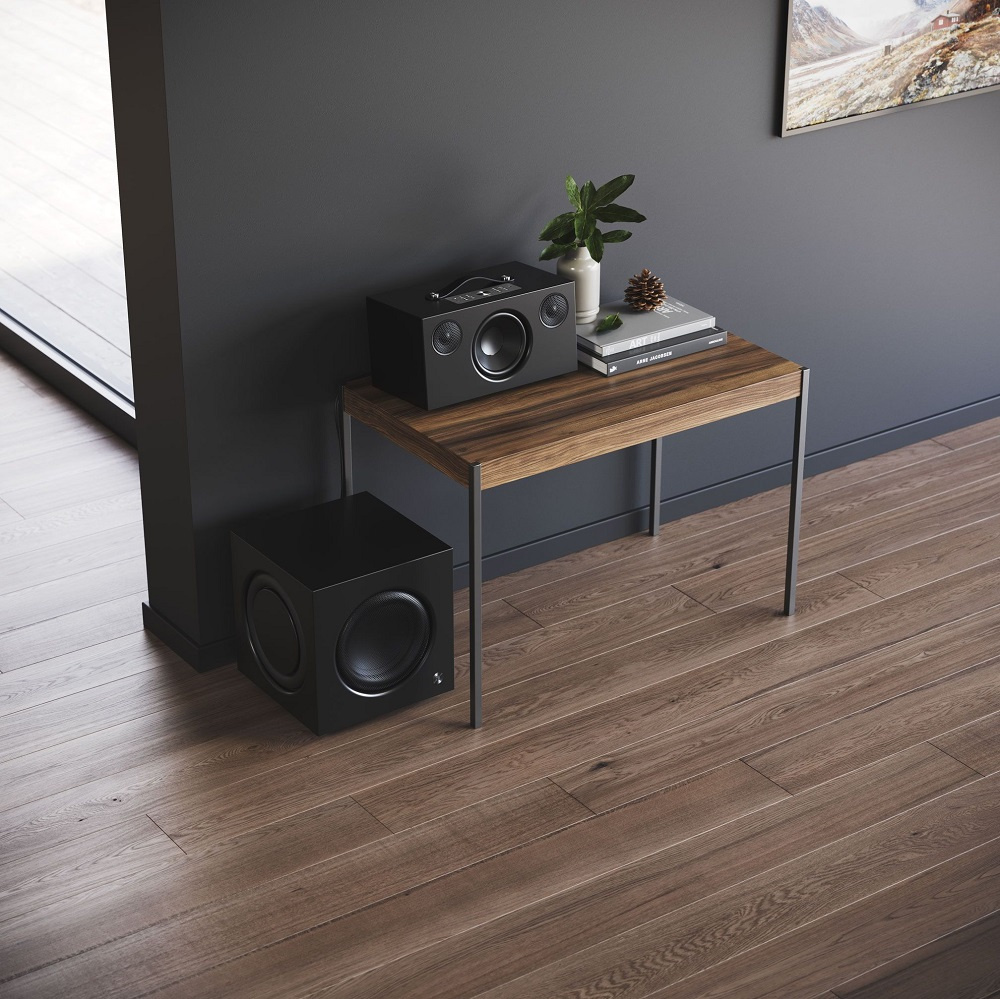 Audio Pro SW10, aktiv subwoofer svart