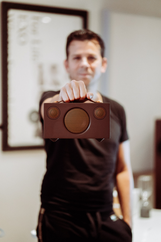 Audio Pro Addon T3+ Bluetooth-højttaler, Stone