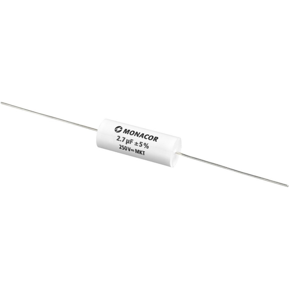 Monacor MKTA-27 MKT-film-kondensator, 2.7 µF, 250 V