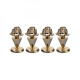 Monacor SPS10-Gold højttalerspikes i metal, 4-pack Monacor SPS10-Gold højttalerspikes i metal, 4-pack