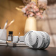 Audio Technica ATH-M20xBT, trådløse over-ear-hovedtelefoner, hvid Audio Technica ATH-M20xBT, trådløse over-ear-hovedtelefoner, hvid