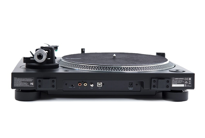 Audio Technica AT-LP120XUSB skivspelare, svart
