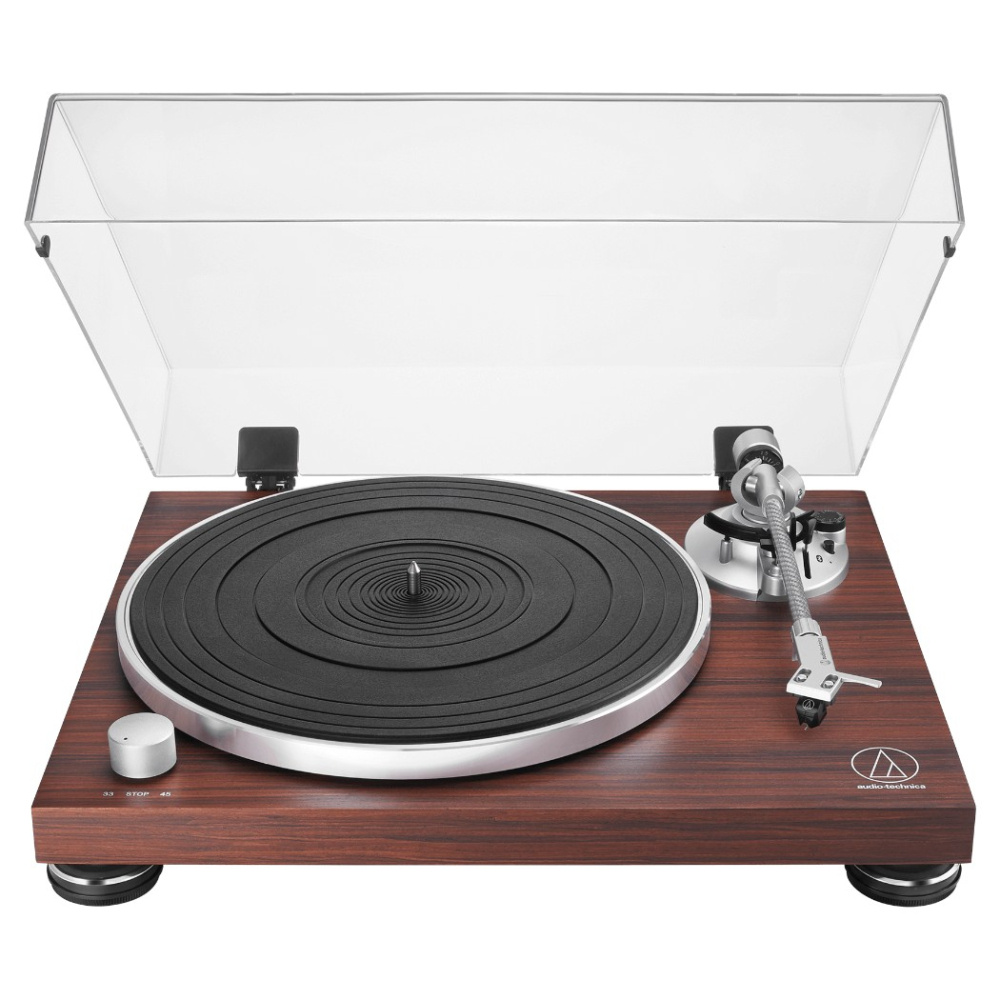 Audio-Technica AT-LPW50BT-RW pladespiller med Bluetooth, valnød