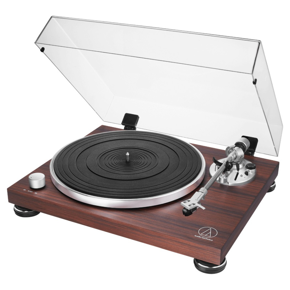 Audio-Technica AT-LPW50BT-RW pladespiller med Bluetooth, valnød