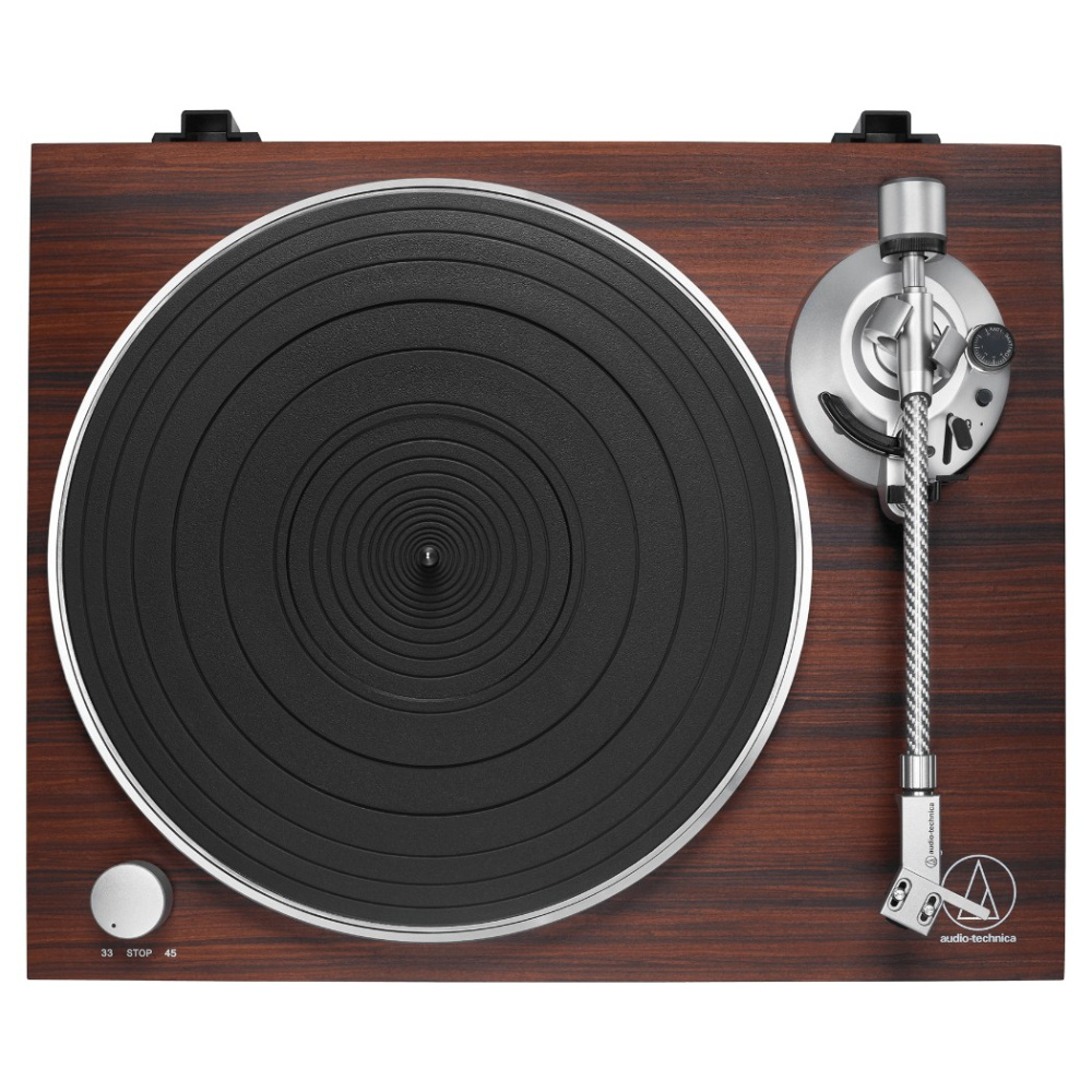 Audio-Technica AT-LPW50BT-RW pladespiller med Bluetooth, valnød