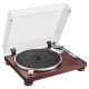 Audio-Technica AT-LPW50BT-RW pladespiller med Bluetooth, valnød Audio-Technica AT-LPW50BT-RW pladespiller med Bluetooth, valnød