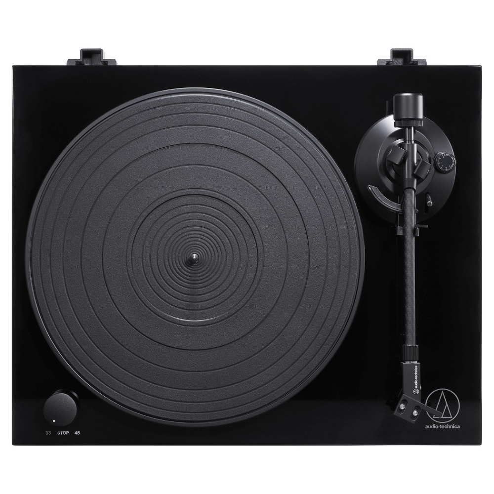 Audio-Technica AT-LPW50PB pladespiller med AT-VM95E-pickup, sort