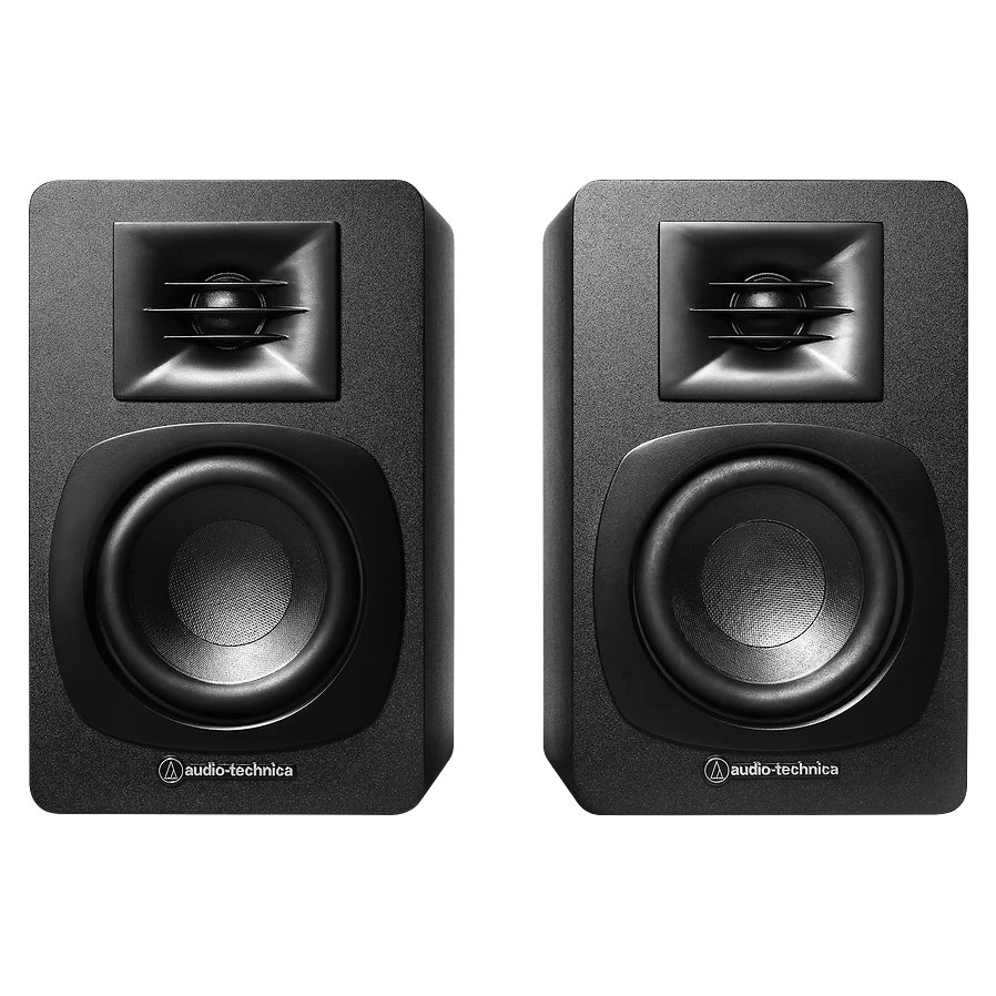 Audio Technica AT-SP3X aktive stereohøjttalere, sort par