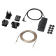 Audio Technica AT-SP3X aktive stereohøjttalere, sort par Audio Technica AT-SP3X aktive stereohøjttalere, sort par