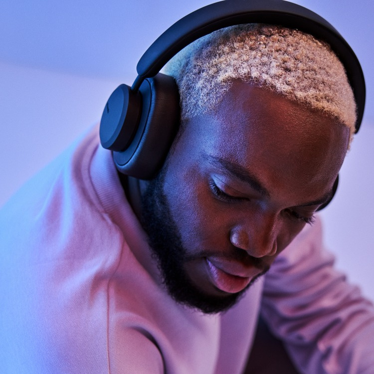 Urbanista Miami trådløse hovedtelefoner med støjreduktion, Midnight Black