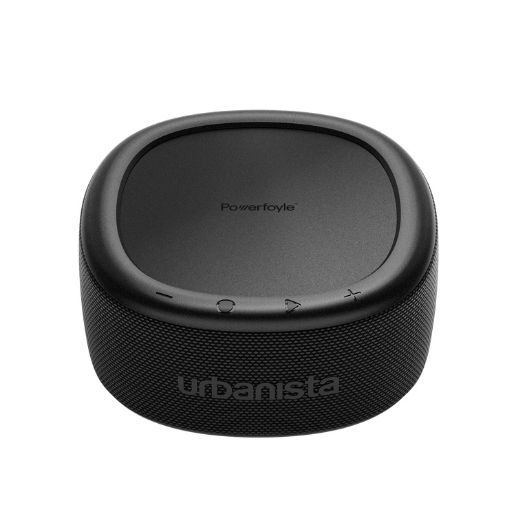 Urbanista Malibu Bluetooth-højttaler med solopladning, Midnight Black