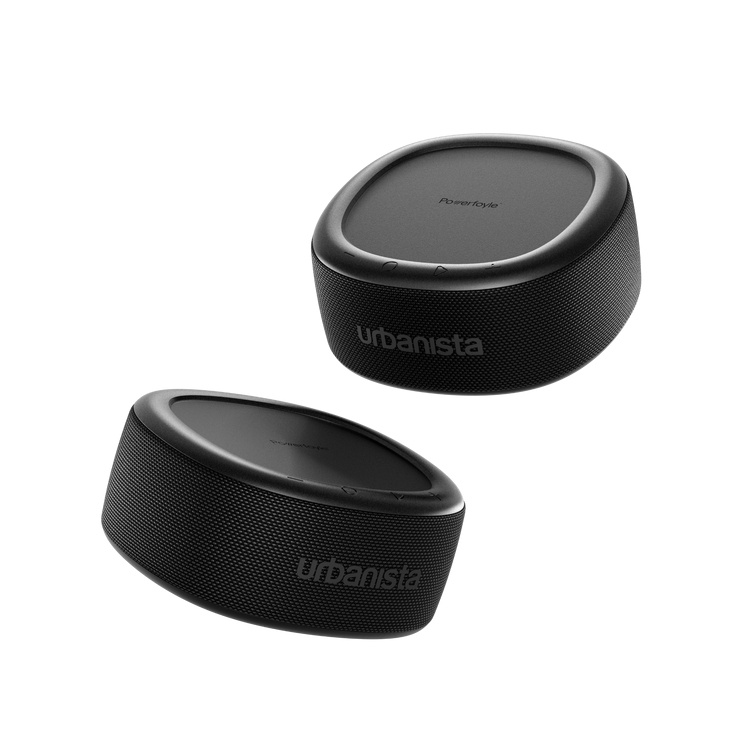 Urbanista Malibu Bluetooth-højttaler med solopladning, Midnight Black