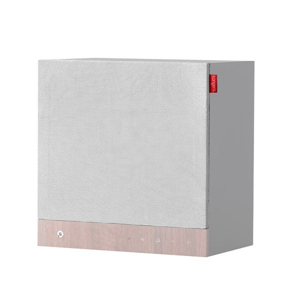 Tangent Spectrum Square Front Stof, hvidt højtalerstof