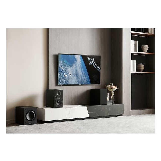 Elipson Classic Sub 10, aktiv subwoofer, sort