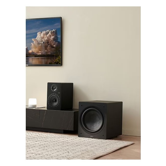 Elipson Classic Sub 12, aktiv subwoofer, sort