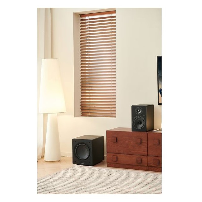 Elipson Classic Sub 8, aktiv subwoofer, sort