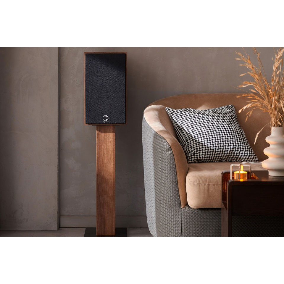 Elipson Heritage XLS7 retro-inspirerede stativhøjttalere, valnød, par