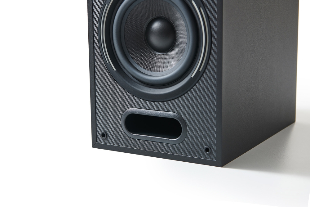 Elipson Horus 6B stativhøjttalere Black/Carbon, par