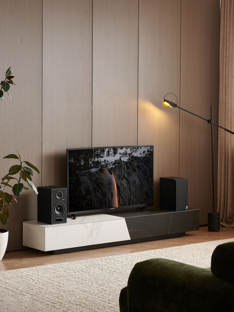 Elipson Horus 6 Active BT Sort/Kulstof, par