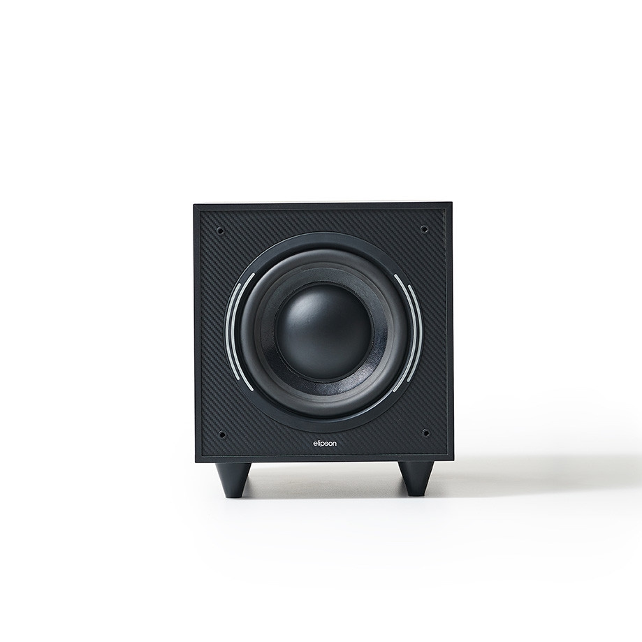 Elipson Horus 8S Sort/Kulstof, aktiv subwoofer