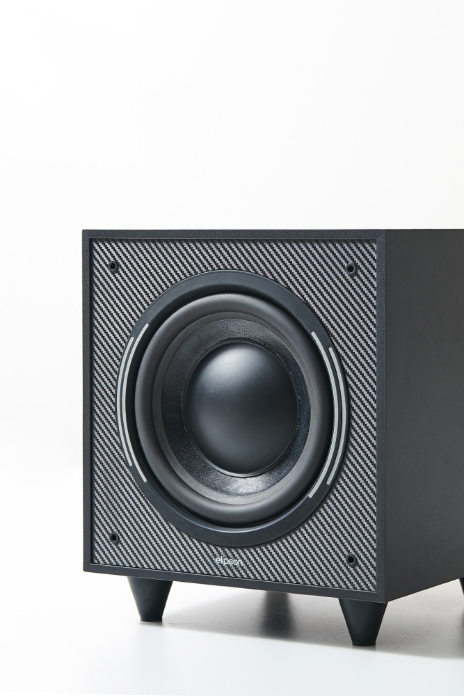 Elipson Horus 8S Sort/Kulstof, aktiv subwoofer