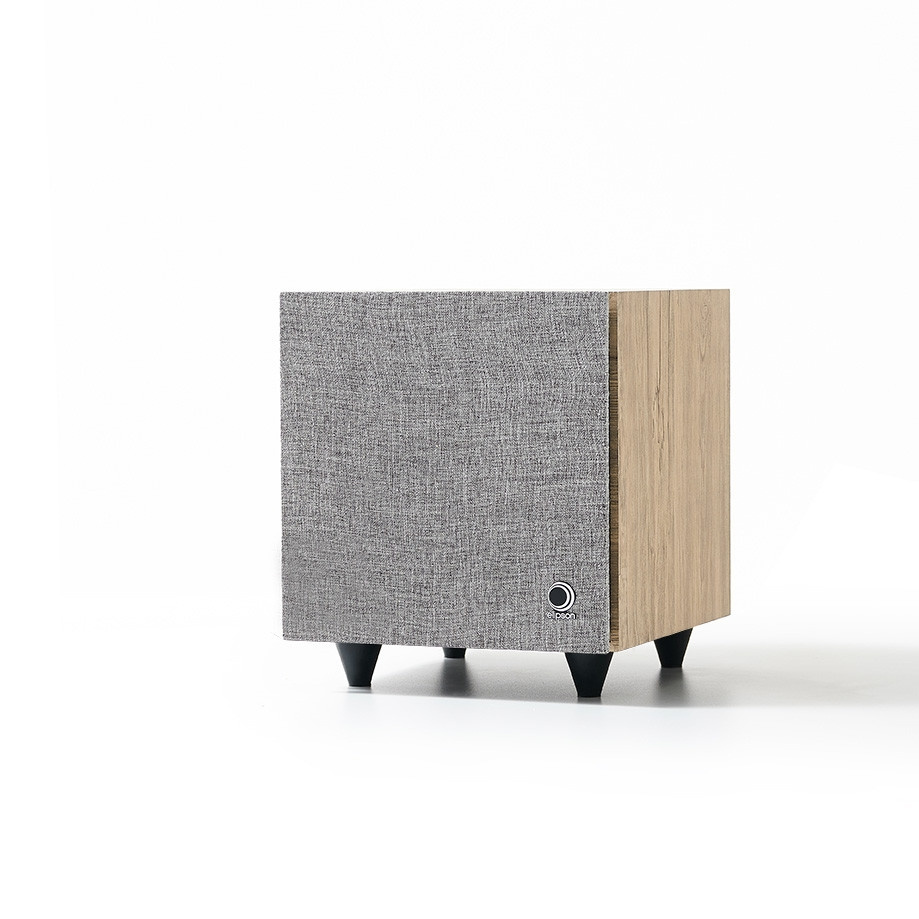 Elipson Horus 8S Lys Træ/Beige, aktiv subwoofer