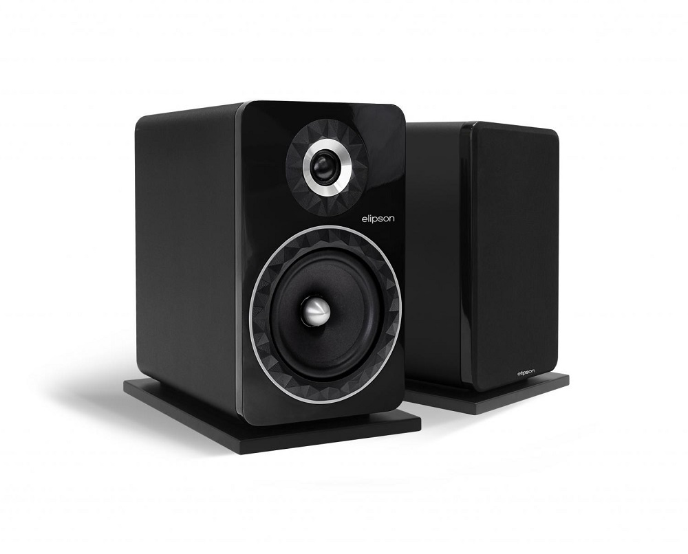 Elipson Prestige Facet PF8B stativhögtalare, svart par
