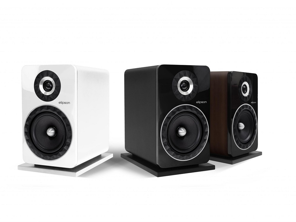 Elipson Prestige Facet PF8B stativhögtalare, svart par