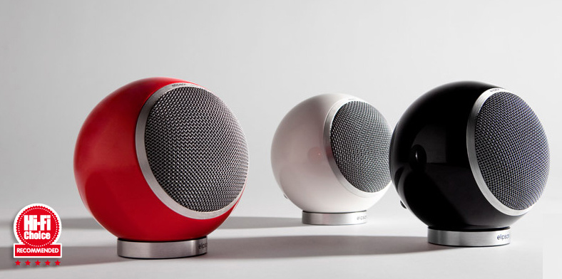 Elipson Planet M klothögtalare, svart par