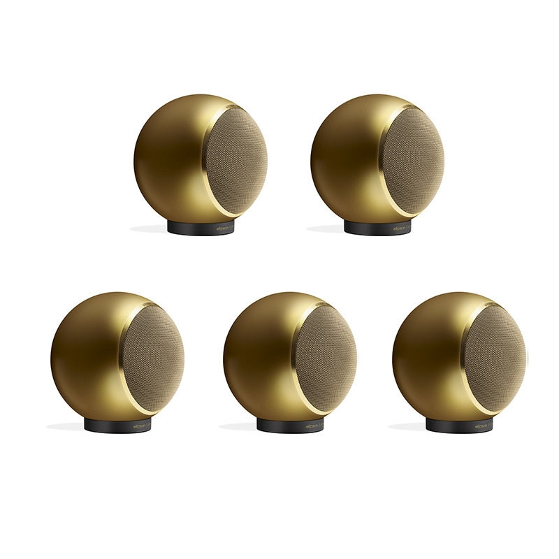 Elipson Planet M stofhøjttaler 5.0 sæt guld