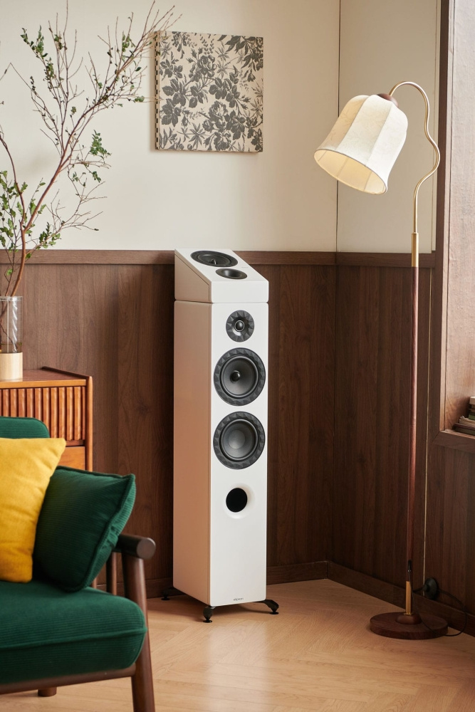 Elipson Prestige Facet II 6ATM Atmos-højttalere, mat hvid par