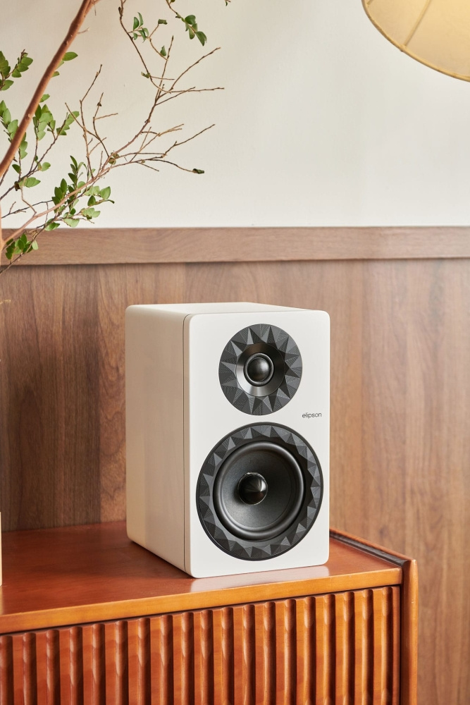 Elipson Prestige Facet II 6B stativhøjttalere, mat hvid par