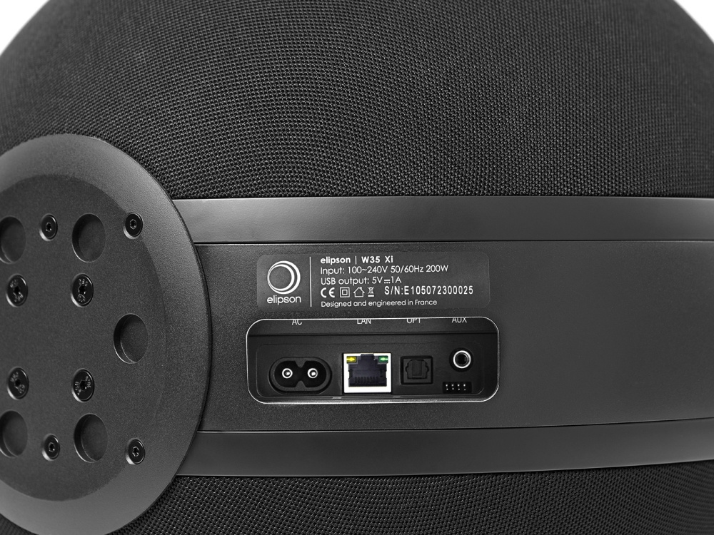 Elipson W35 Xi, kugleformet Wifi-højttaler