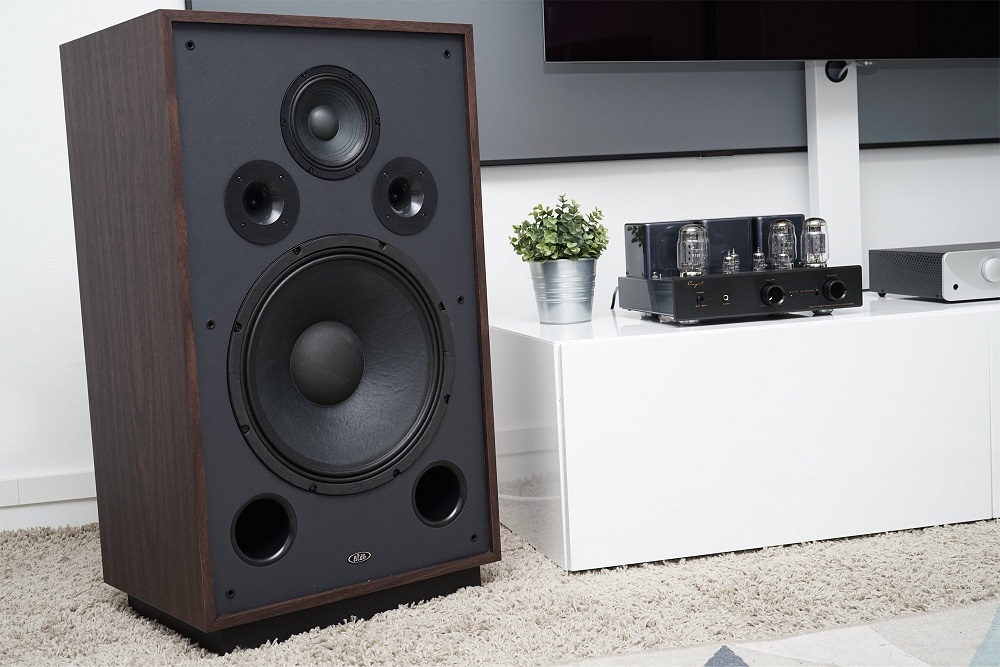 Eltax Vintage PWR 1959 gulvhøjttalere, valnød