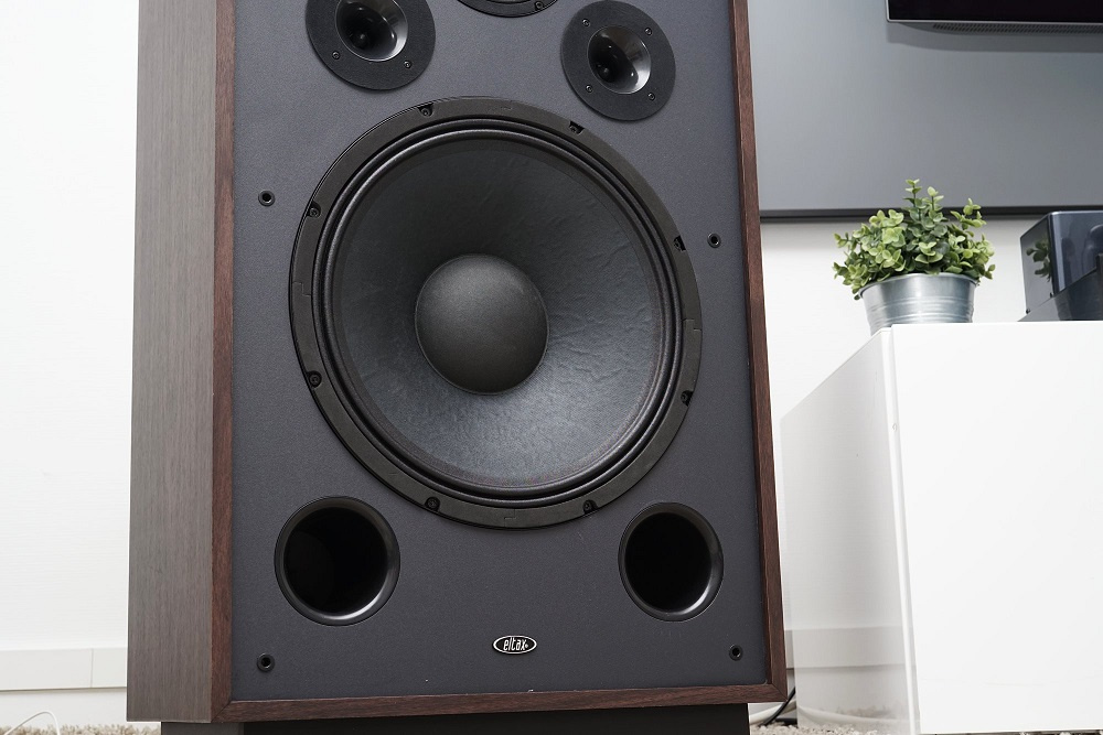 Eltax Vintage PWR 1959 gulvhøjttalere, valnød